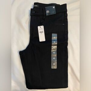 Brand new Black EXPRESS jeans size 4 short